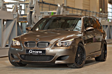 Взрыв из прошлого: BMW M5 Hurricane RR Touring Е61 от G-Power - 820 л.с. и 369 км/час BMW M серия Все BMW M