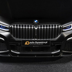 Легенда BMW V12 Biturbo N74 в траурном одеянии BMW 7 серии G12 LCI