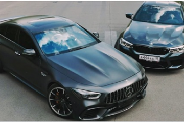 BMW М5 F90 с 840 л.с. против Mercedes-AMG GT63 с 940 л.с. BMW M серия Все BMW M