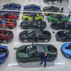 18 последних автомобилей BMW i8 покинули завод BMW в Лейпциге