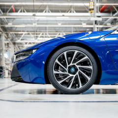 18 последних автомобилей BMW i8 покинули завод BMW в Лейпциге