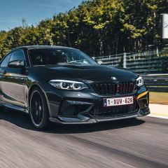 Эксклюзивные изображения нового BMW M2 CS в черном сапфировом цвете