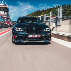 Эксклюзивные изображения нового BMW M2 CS в черном сапфировом цвете