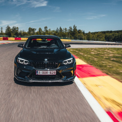 Эксклюзивные изображения нового BMW M2 CS в черном сапфировом цвете