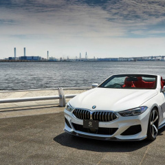 BMW 8 серии Convertible G14 получил спортивный пакет от 3D Design