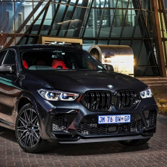 BMW X6 M Competition в сапфировом черном цвете