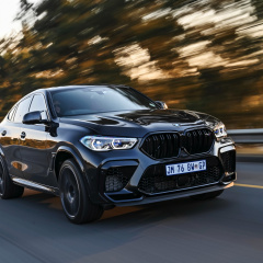 BMW X6 M Competition в сапфировом черном цвете