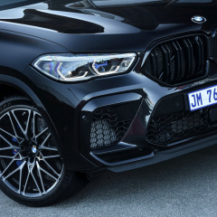 BMW X6 M Competition в сапфировом черном цвете