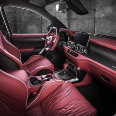 В ателье Carlex Design внедорожник Mercedes X-Class превратили в дизайн-эксклюзив с роскошным салоном