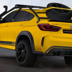 BMW X6 M в тюнинг-ателье Manhart превратили в настоящий вездеход с 888 л.с.