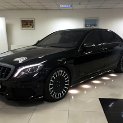 Один из самих крутых в своем классе - Mercedes-Benz S63 AMG с тюнингом от Brabus и GAD