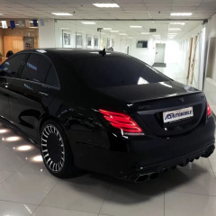 Один из самих крутых в своем классе - Mercedes-Benz S63 AMG с тюнингом от Brabus и GAD