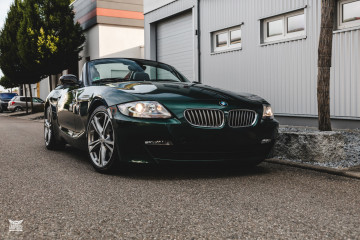 BMW Z4 3.0si Roadster E85 LCI 2020 в цвете Lago Green от SchwabenFolia BMW Z серия Все BMW Z