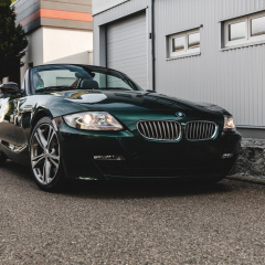 BMW Z4 3.0si Roadster E85 LCI 2020 в цвете Lago Green от SchwabenFolia