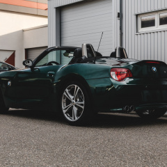 BMW Z4 3.0si Roadster E85 LCI 2020 в цвете Lago Green от SchwabenFolia