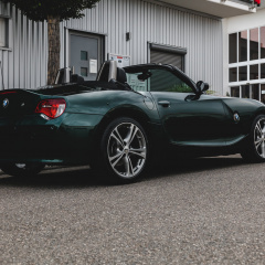 BMW Z4 3.0si Roadster E85 LCI 2020 в цвете Lago Green от SchwabenFolia