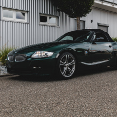 BMW Z4 3.0si Roadster E85 LCI 2020 в цвете Lago Green от SchwabenFolia