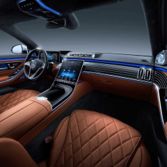 Официально представлен Mercedes S-Class 2021 года: аэродинамический дизайн, современный интерьер, больше мощности