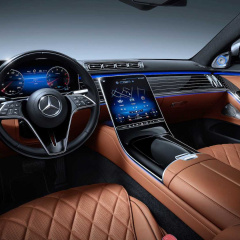 Официально представлен Mercedes S-Class 2021 года: аэродинамический дизайн, современный интерьер, больше мощности