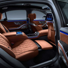 Официально представлен Mercedes S-Class 2021 года: аэродинамический дизайн, современный интерьер, больше мощности