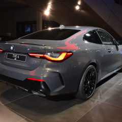 Новый BMW M440i Coupе G22 в цвете Dravite Grey metallic, с пакетом экстерьера M Carbon