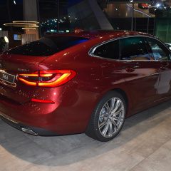 Обновленный Gran Turismo BMW 640d GT G32 LCI в цвете Piedmont Red Metallic