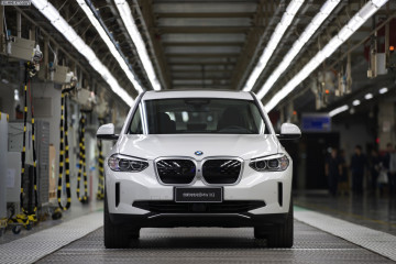 Производство электрического BMW iX3 2021 началось в Шэньяне BMW BMW i Все BMW i