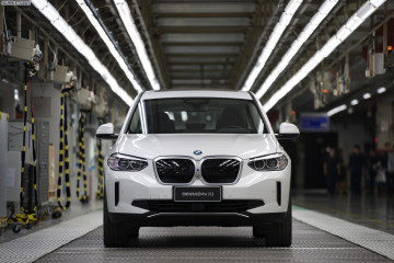 Производство электрического BMW iX3 2021 началось в Шэньяне