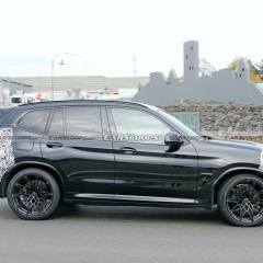 BMW X3 M Competition LCI завершил испытания на Нюрбургринге