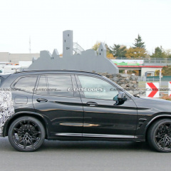 BMW X3 M Competition LCI завершил испытания на Нюрбургринге