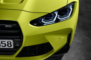 Видео: BMW M4 CSL преследует Lamborghini Huracan STO в скоростном заезде по автобану BMW 4 серия G82