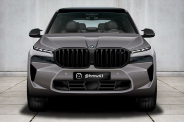 Рендеринг будущего BMW X8 M мощностью 750 л.с. BMW M серия Все BMW M