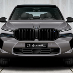 Рендеринг будущего BMW X8 M мощностью 750 л.с.