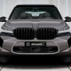 Рендеринг будущего BMW X8 M мощностью 750 л.с.