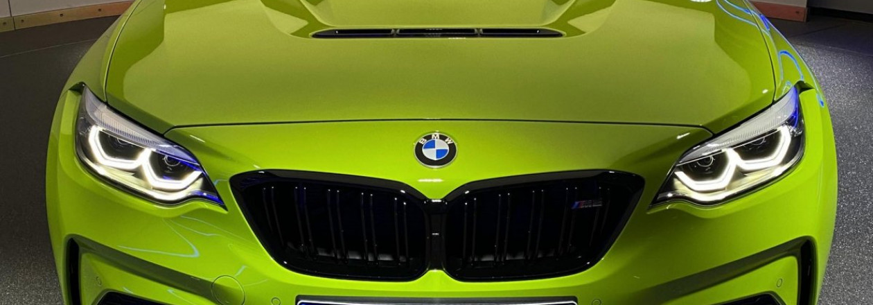 Эксклюзивный BMW M2 CS в цвете Birch Green