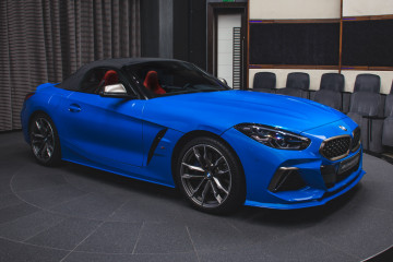 BMW Z4 M40i в синем цвете Misano с тюнинговым пакетом от ателье AC Schnitzer BMW Z серия Все BMW Z