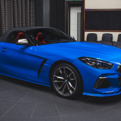 BMW Z4 M40i в синем цвете Misano с тюнинговым пакетом от ателье AC Schnitzer