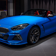 BMW Z4 M40i в синем цвете Misano с тюнинговым пакетом от ателье AC Schnitzer