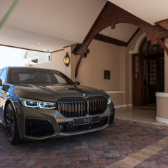 Шикарный BMW 745Le G12 созданный BMW Individual Manufaktur для роскошного отеля Ellerman House в Кейптауне