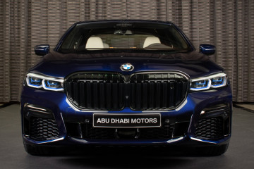 BMW M760Li: самый красивый лимузин с двигателем V12 цвета синий танзанит BMW M серия Все BMW M