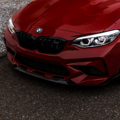BMW M2 Competition в эксклюзивной красной пленке Burgundy Red