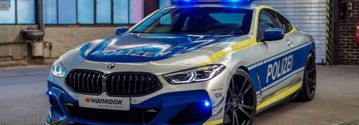 Полицейский BMW M850i 2021 в исполнении AC Schnitzer