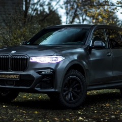 BMW X7 M50i Манхарт - внедорожный монстр мощностью 650 л.с