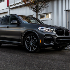 BMW X3 G01 с пакетом M Sport в цвете Satin Pearl Grey