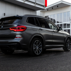 BMW X3 G01 с пакетом M Sport в цвете Satin Pearl Grey