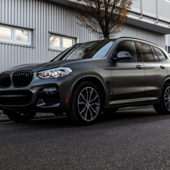 BMW X3 G01 с пакетом M Sport в цвете Satin Pearl Grey