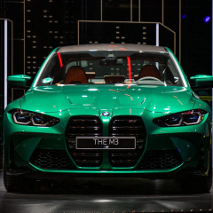 Новый BMW M3 G80 2021 года представлен на выставке BMW Welt в Мюнхене