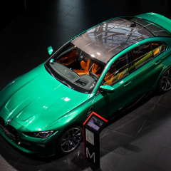 Новый BMW M3 G80 2021 года представлен на выставке BMW Welt в Мюнхене