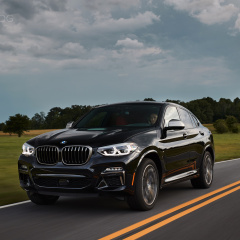 BMW X4 M40i LCI 2022 года: рестайлинг с увеличенными решетками