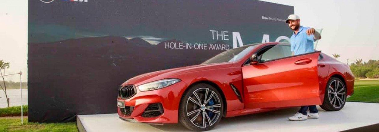 BMW M850i Gran Coupe в качестве приза чемпионата по гольфу 2021 BMW M850i Gran Coupe в качестве приза чемпионата по гольфу 2021